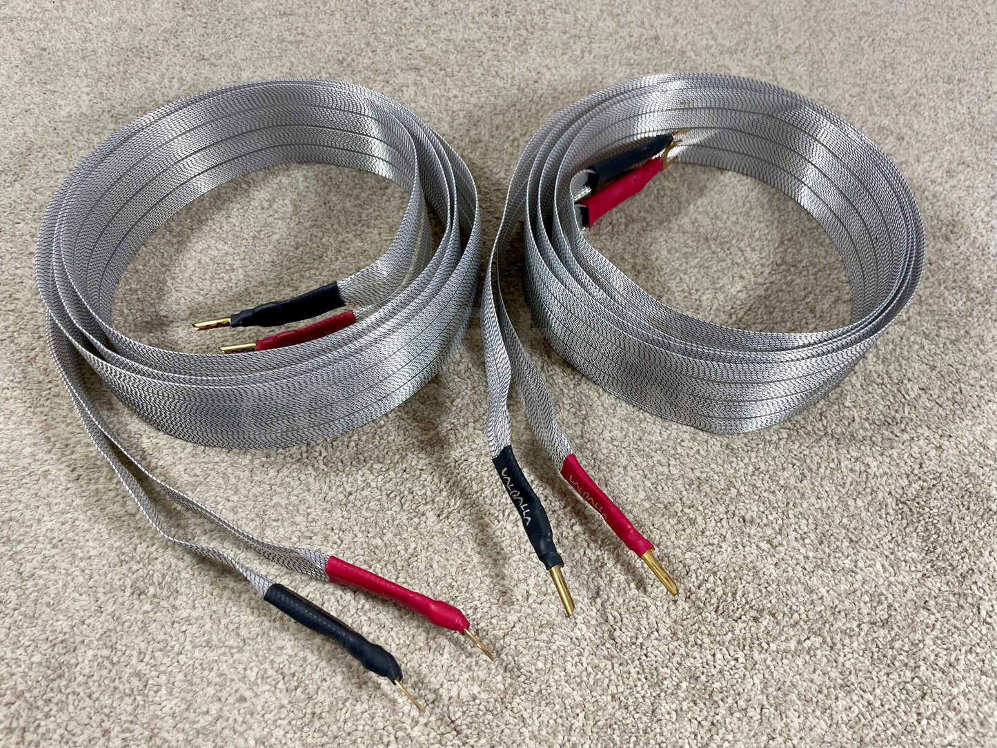 NORDOST VALHALLA (V1) LOUDSPEAKER CABLES - 1PR (2.5M)