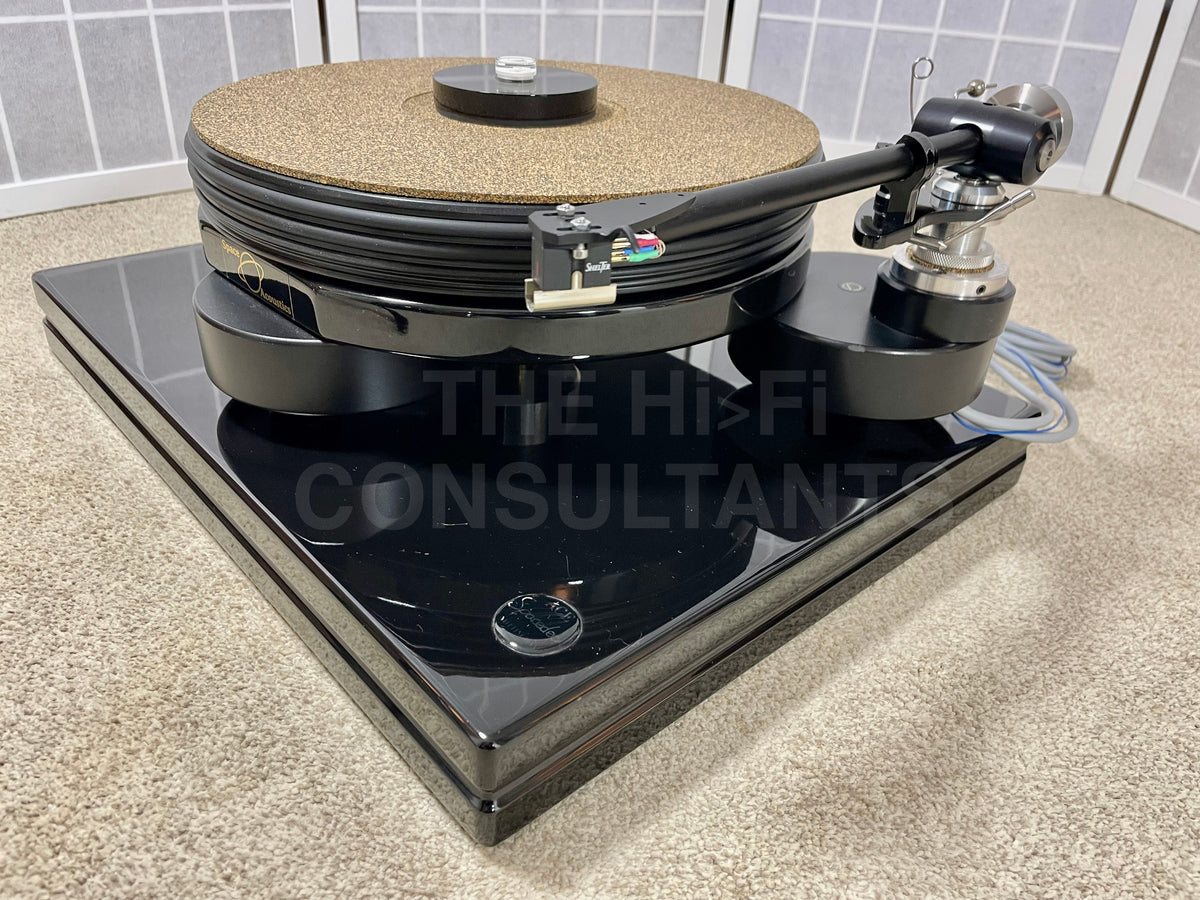 NOTTINGHAM ANALOGUE ACE SPACEDEK/ORIGIN LIVE SILVER TONEARM/SHELTER MC501 MK111 MC CARTRIDGE