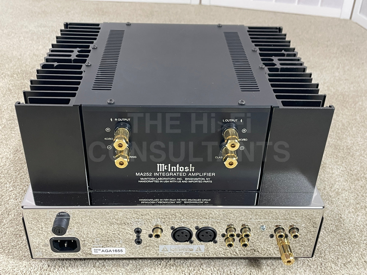 McINTOSH MA252 INTEGRATED VALVE AMPLIFIER (120 volt)
