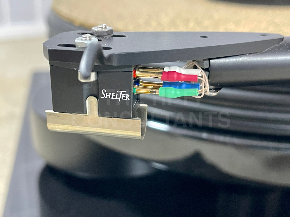 NOTTINGHAM ANALOGUE ACE SPACEDEK/ORIGIN LIVE SILVER TONEARM/SHELTER MC501 MK111 MC CARTRIDGE