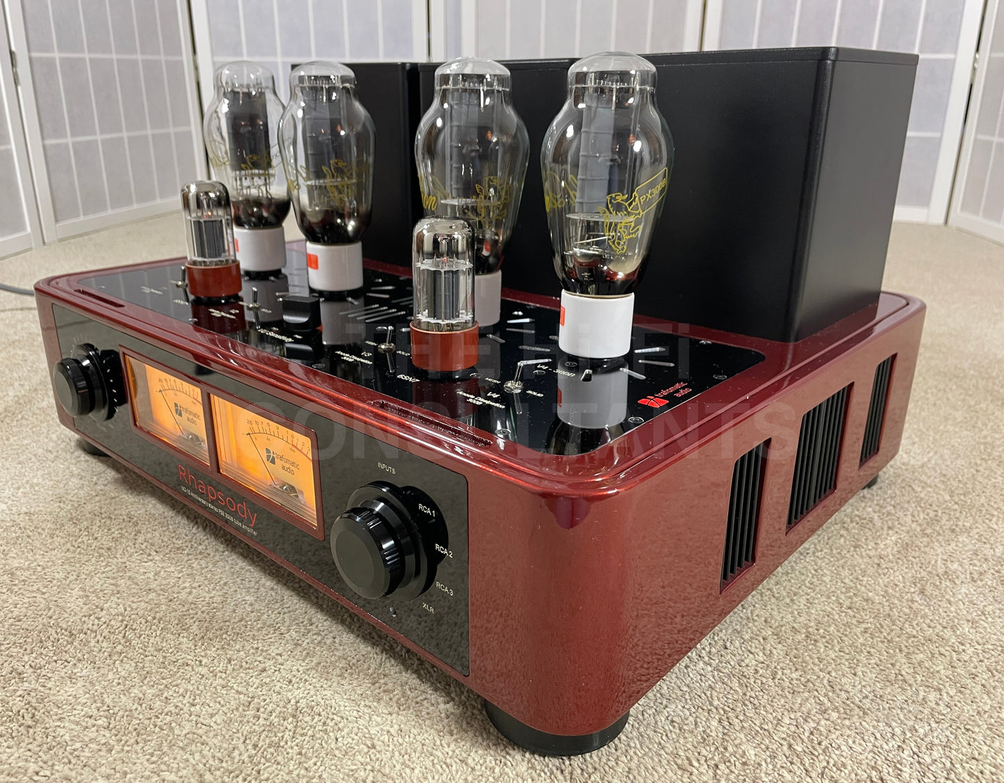 TRAFOMATIC AUDIO RHAPSODY M2-15 ANNIVERSARY STEREO PSE 300B VALVE AMPLIFIER
