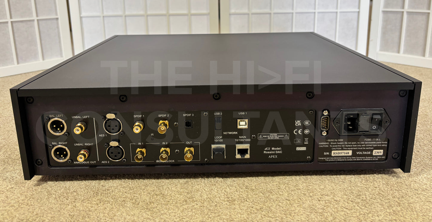 dCS ROSSINI APEX UPSAMPLING DAC