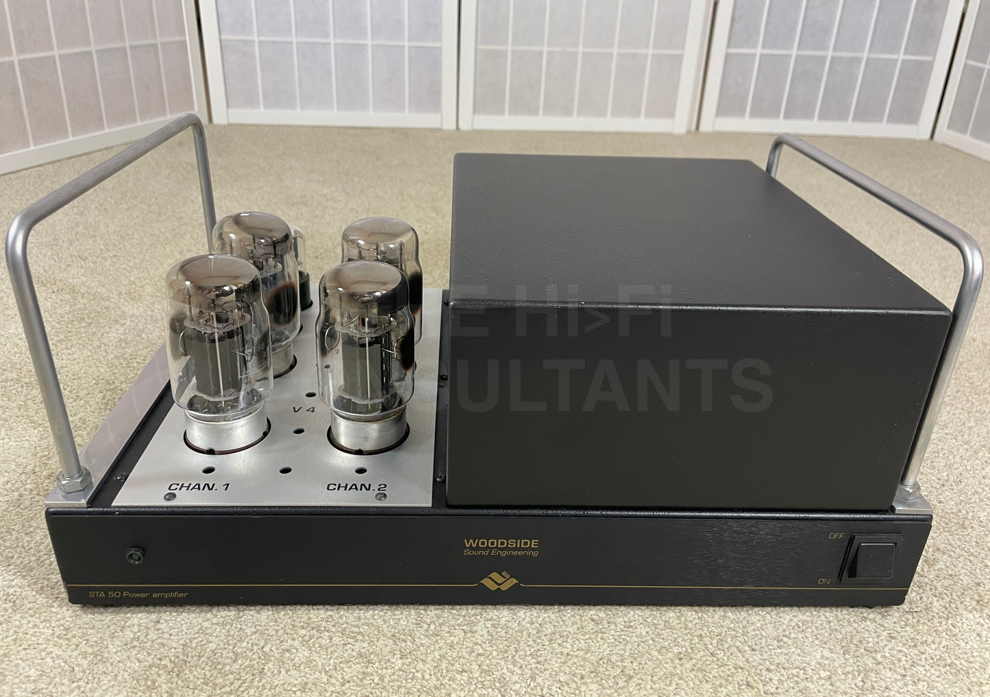 WOODSIDE SOUND ENGINEERING STA50 STEREO VALVE POWER AMPLIFIER
