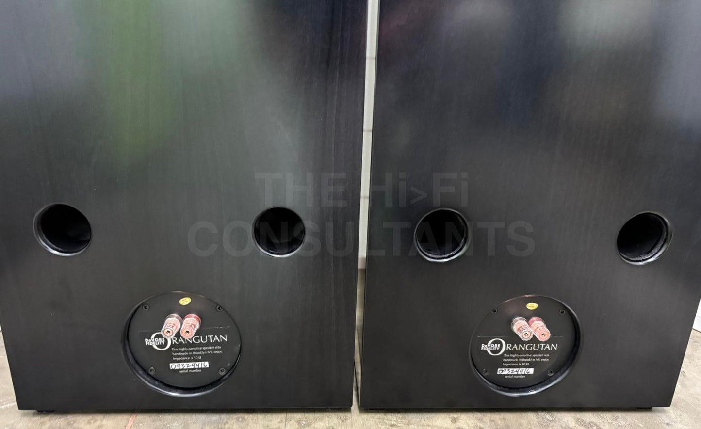 JOHN DEVORE ORANGUTAN 0/93 FLOORSTANDING LOUDSPEAKERS