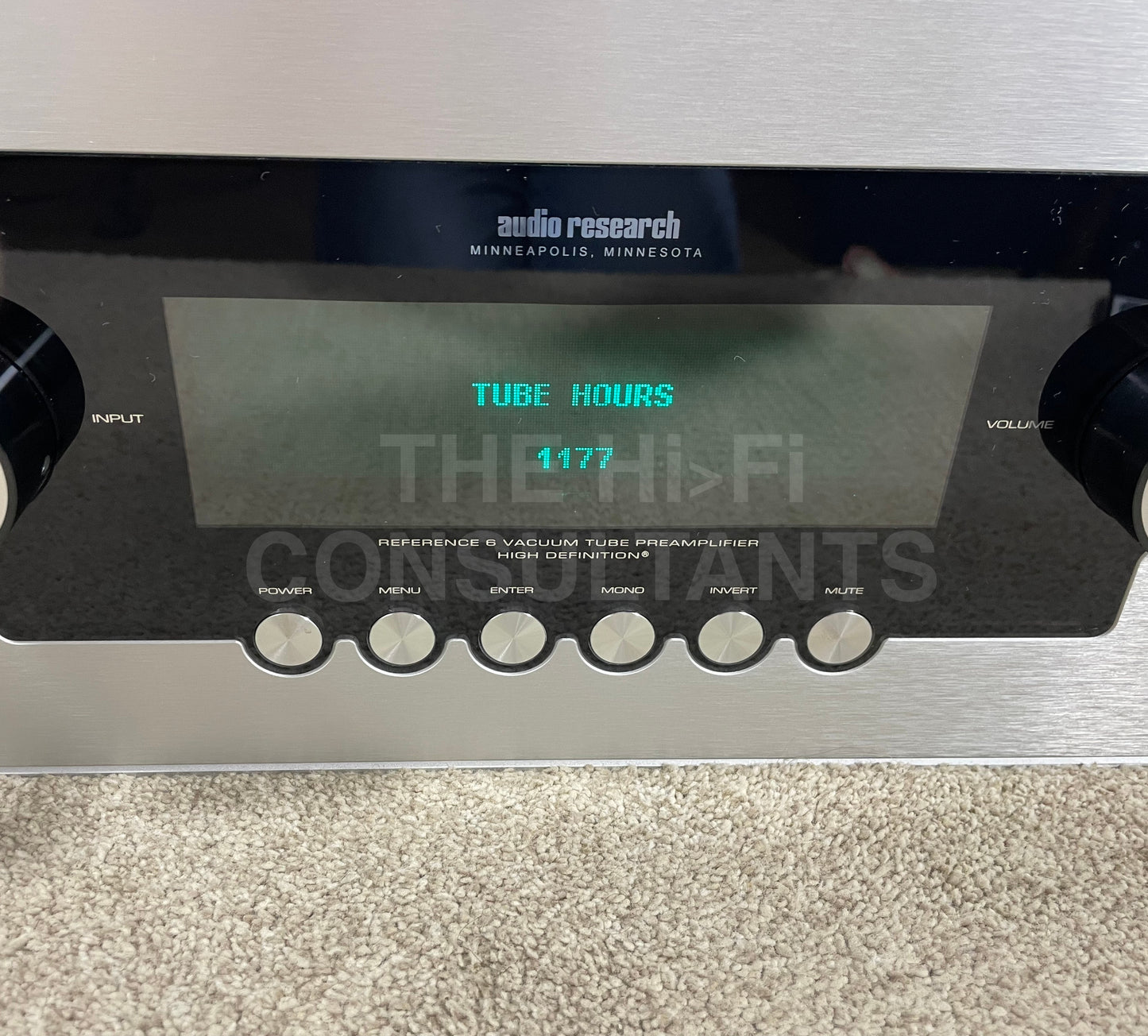 AUDIO RESEARCH REF 6SE VALVE PREAMPLIFIER