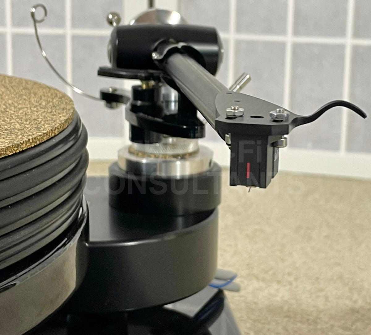 NOTTINGHAM ANALOGUE ACE SPACEDEK/ORIGIN LIVE SILVER TONEARM/SHELTER MC501 MK111 MC CARTRIDGE