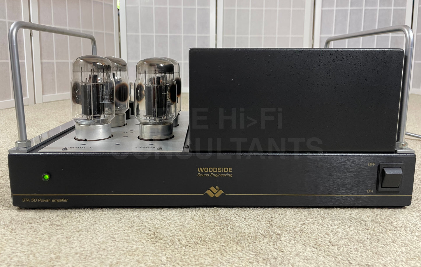 WOODSIDE SOUND ENGINEERING STA50 STEREO VALVE POWER AMPLIFIER