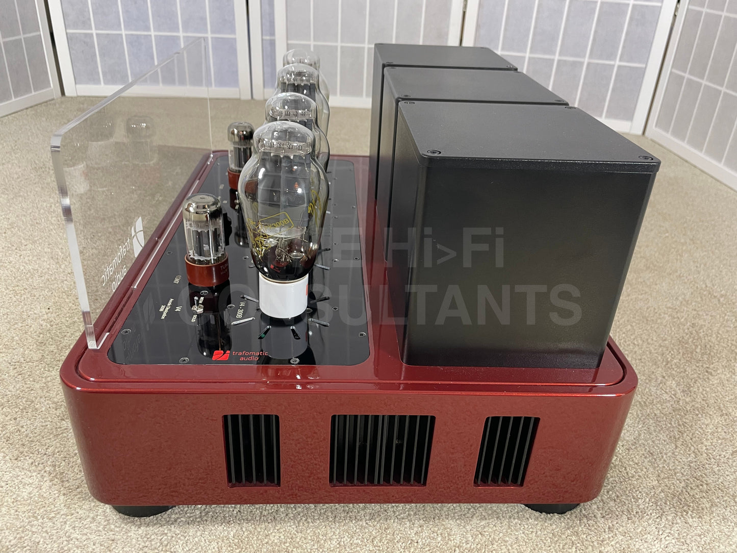 TRAFOMATIC AUDIO RHAPSODY M2-15 ANNIVERSARY STEREO PSE 300B VALVE AMPLIFIER