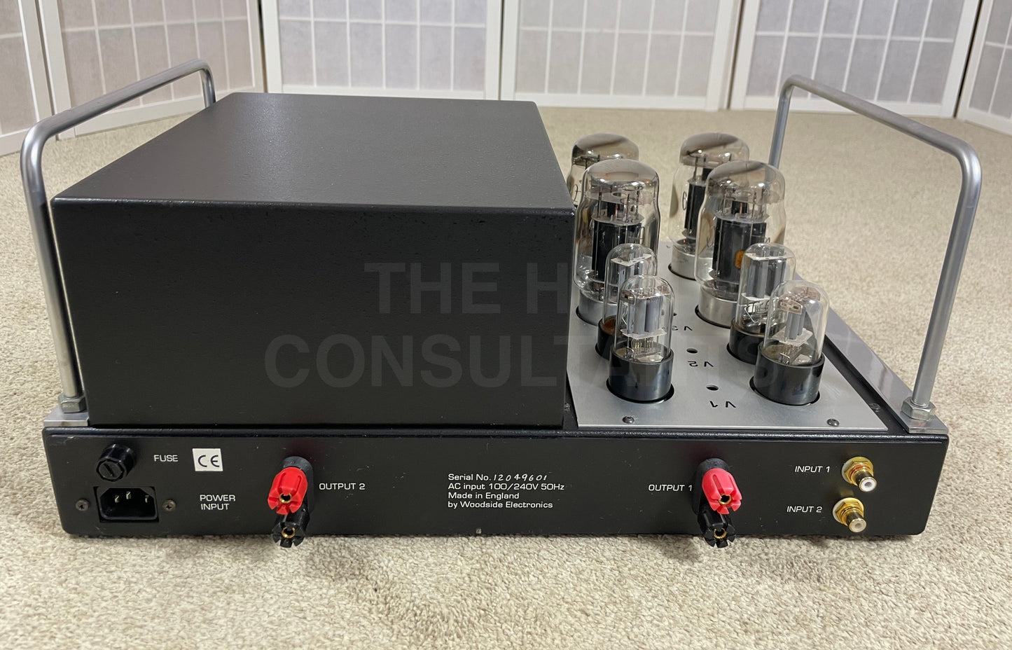 WOODSIDE SOUND ENGINEERING STA50 STEREO VALVE POWER AMPLIFIER