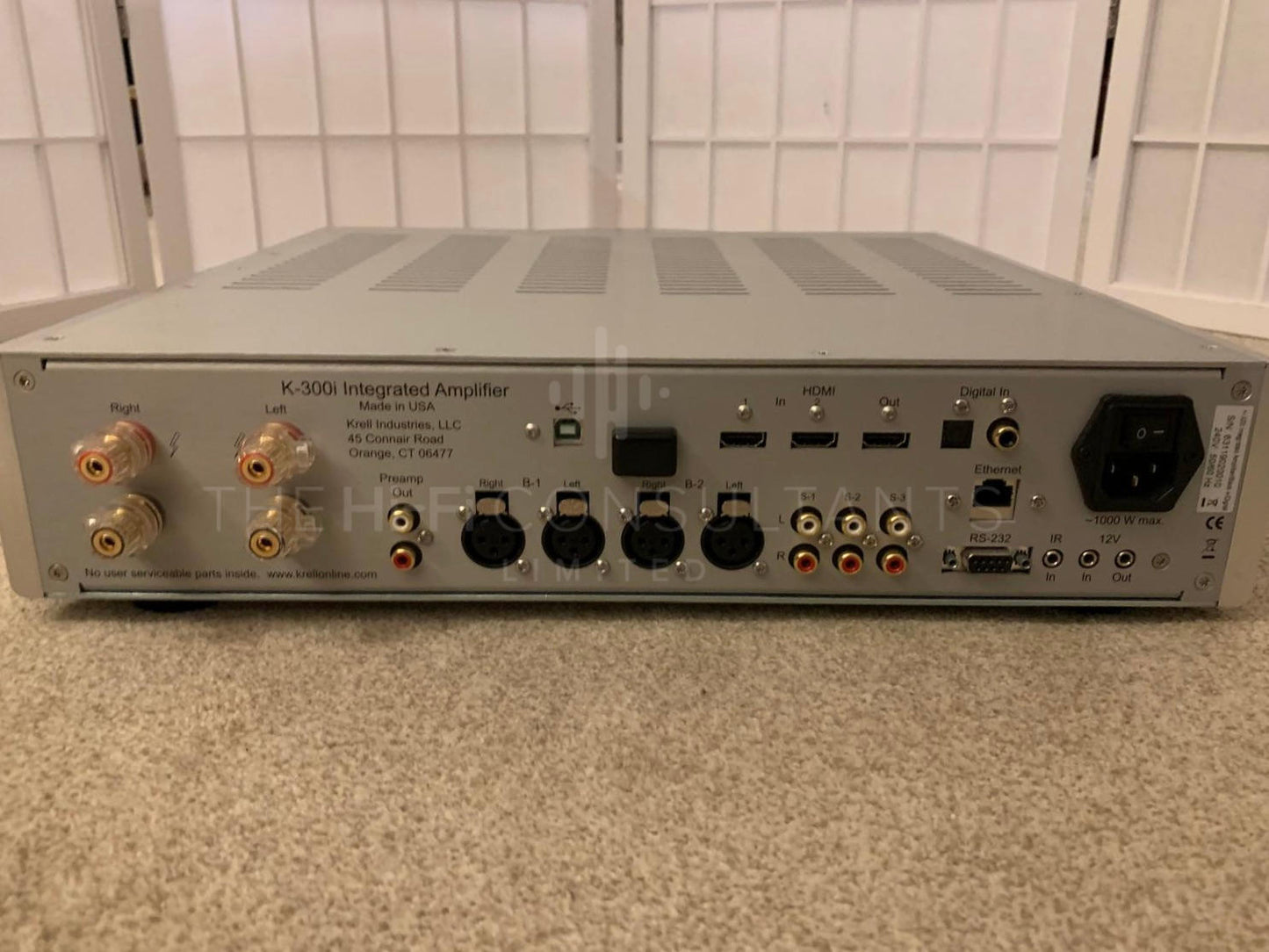 KRELL K-300I INTEGRATED AMPLIFIER (inc DAC MODULE)