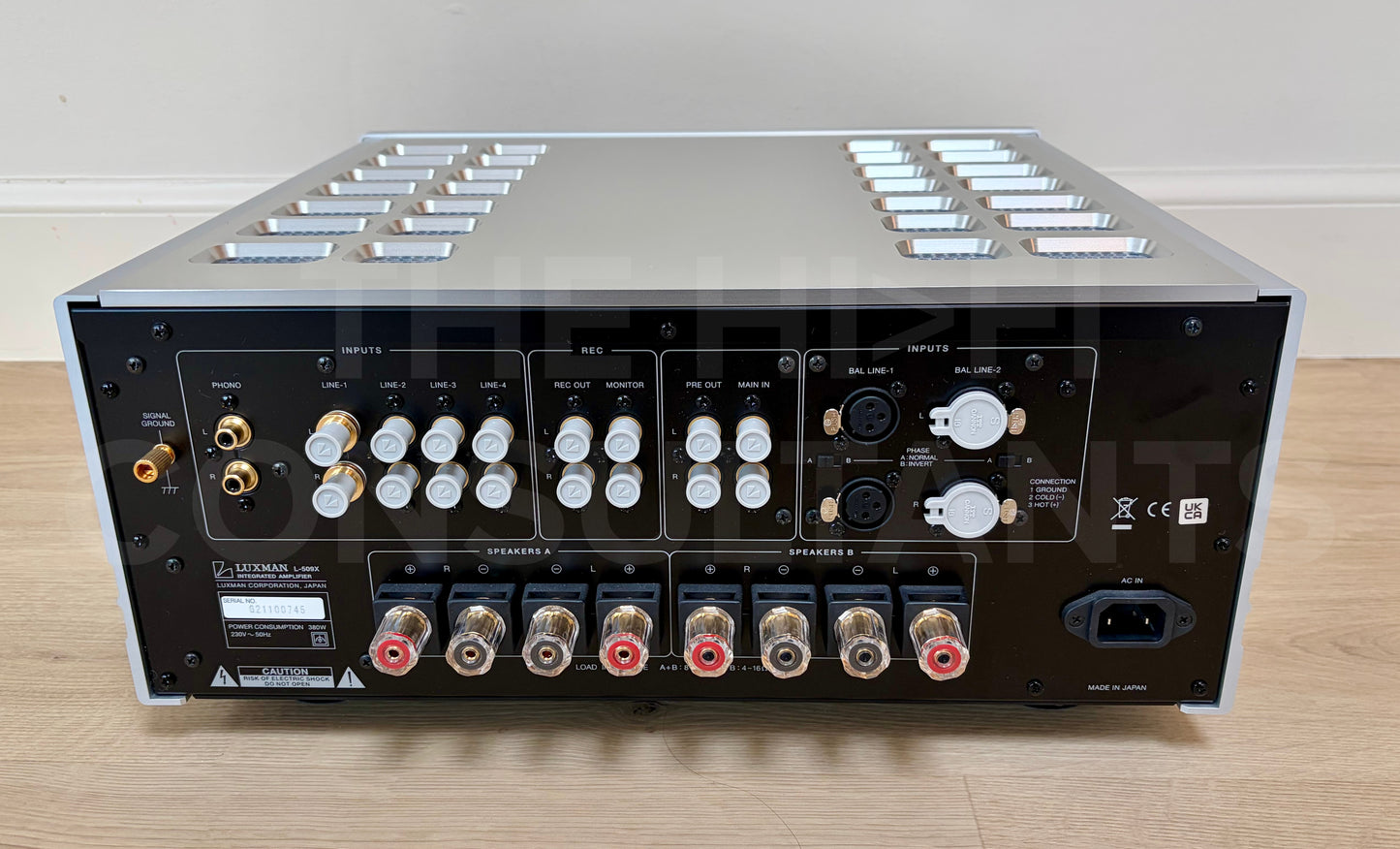 LUXMAN L-509X INTEGRATED AMPLIFIER (230V)