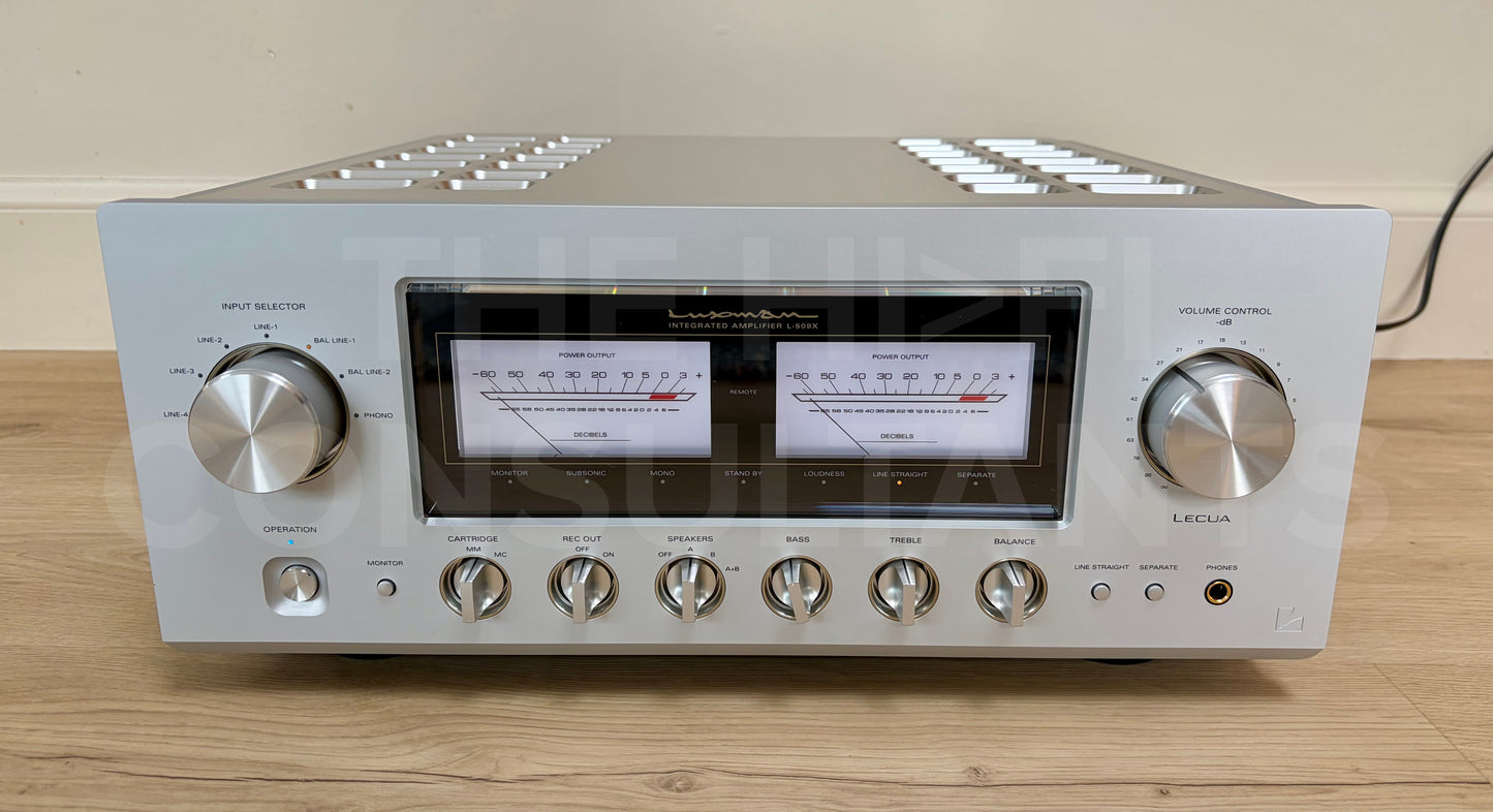 LUXMAN L-509X INTEGRATED AMPLIFIER (230V)