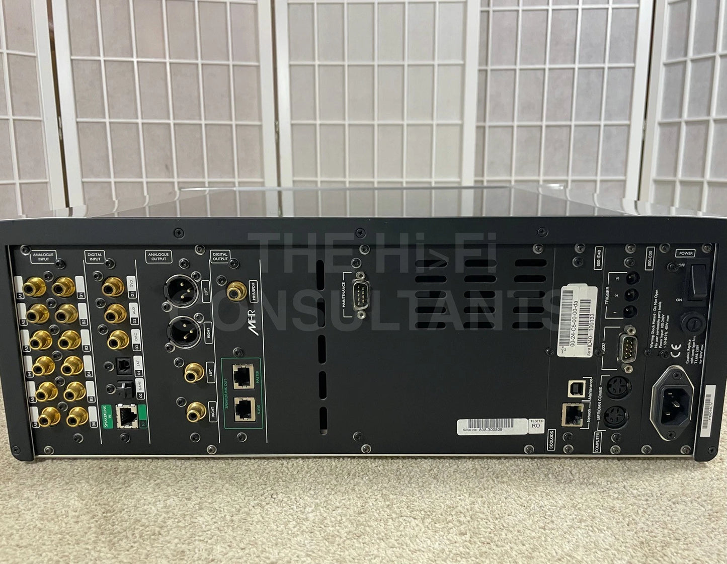 MERIDIAN 808 VERSION 3 SIGNATURE REFERENCE CD PLAYER