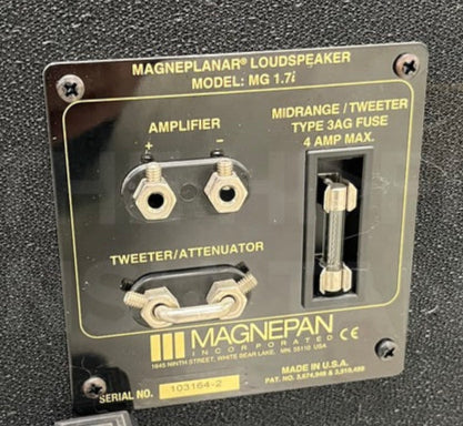 MAGNEPLANAR MG 1.7i LOUDSPEAKERS