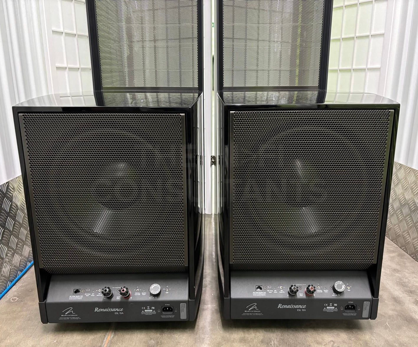 MARTIN LOGAN  RENAISSANCE ESL 15A LOUDSPEAKERS
