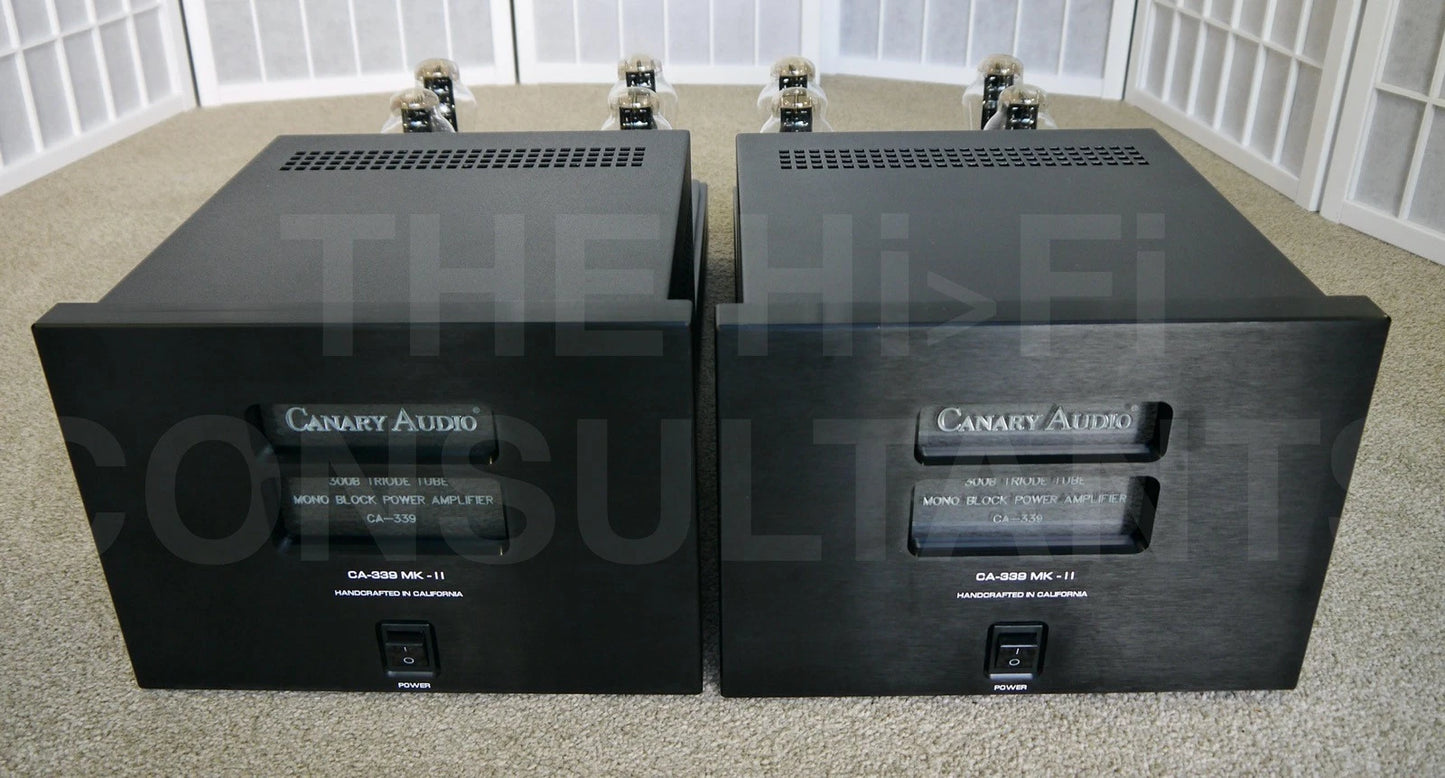 CANARY AUDIO CA-339 MK11 300B MONOBLOCKS