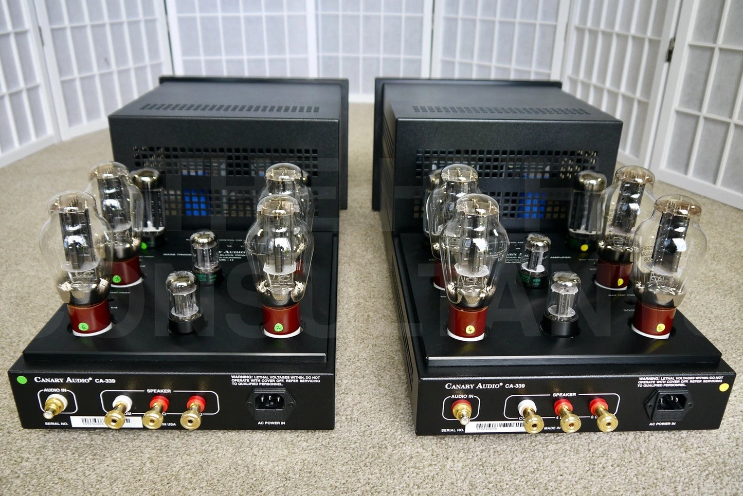 CANARY AUDIO CA-339 MK11 300B MONOBLOCKS