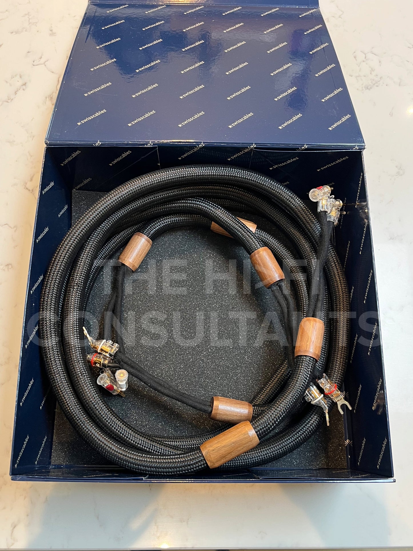SWISS CABLE DIAMOND SINGLE SPEAKER CABLES (2.5M PAIR)