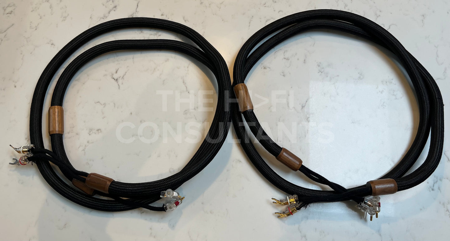 SWISS CABLE DIAMOND SINGLE SPEAKER CABLES (2.5M PAIR)