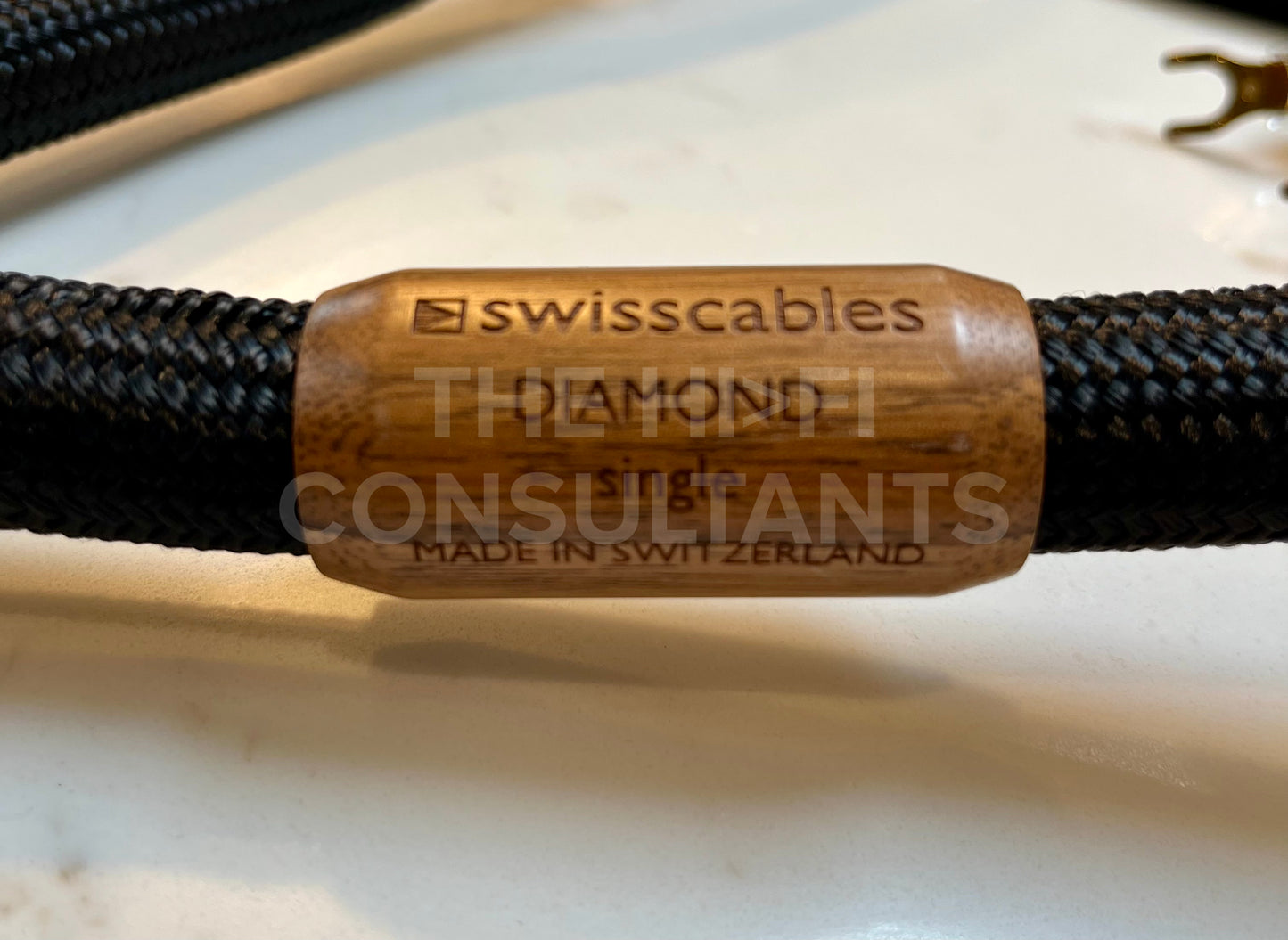 SWISS CABLE DIAMOND SINGLE SPEAKER CABLES (2.5M PAIR)