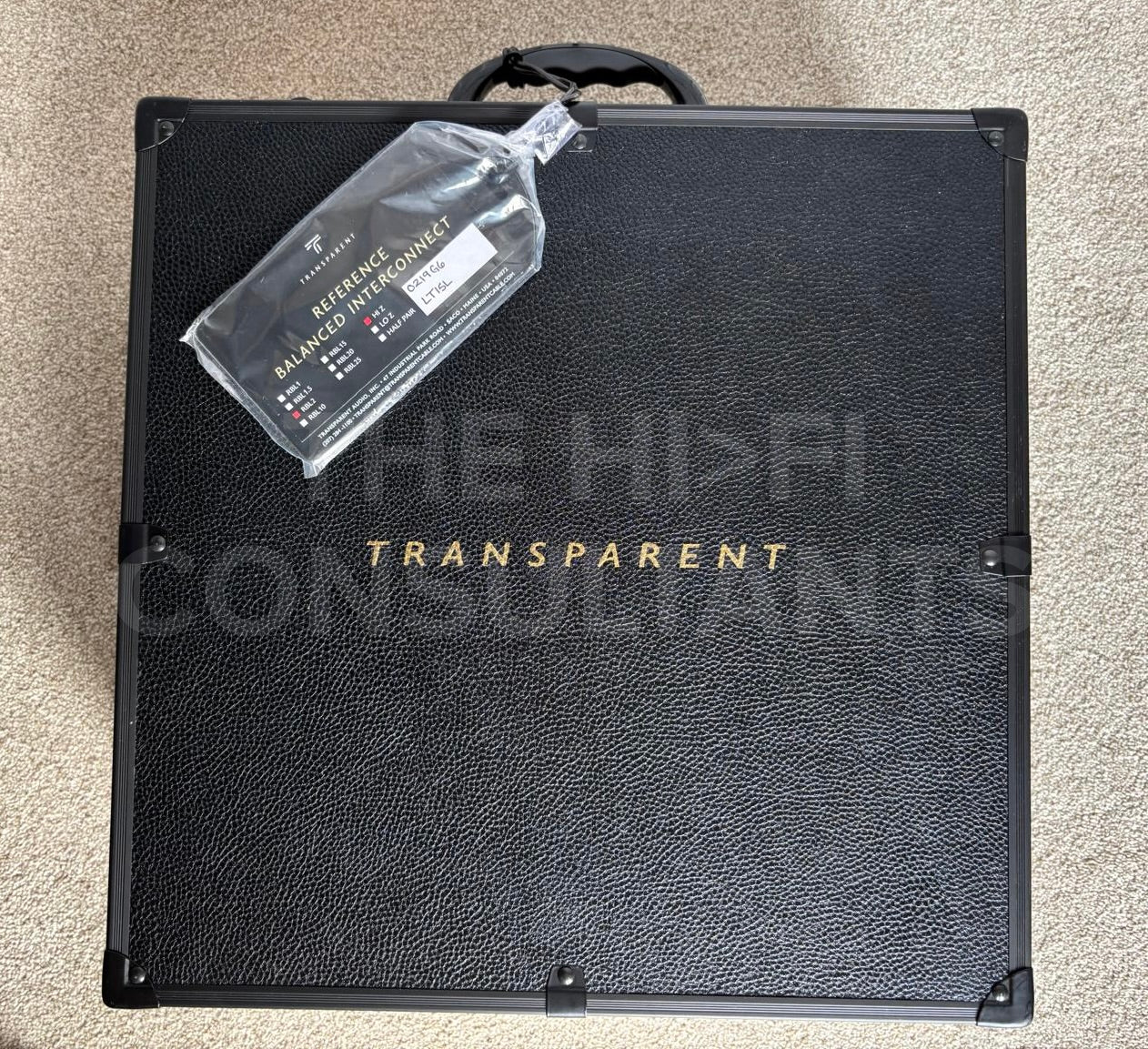 TRANSPARENT AUDIO GEN 6 REFERENCE XLR INTERCONNECTS (2M PAIR)