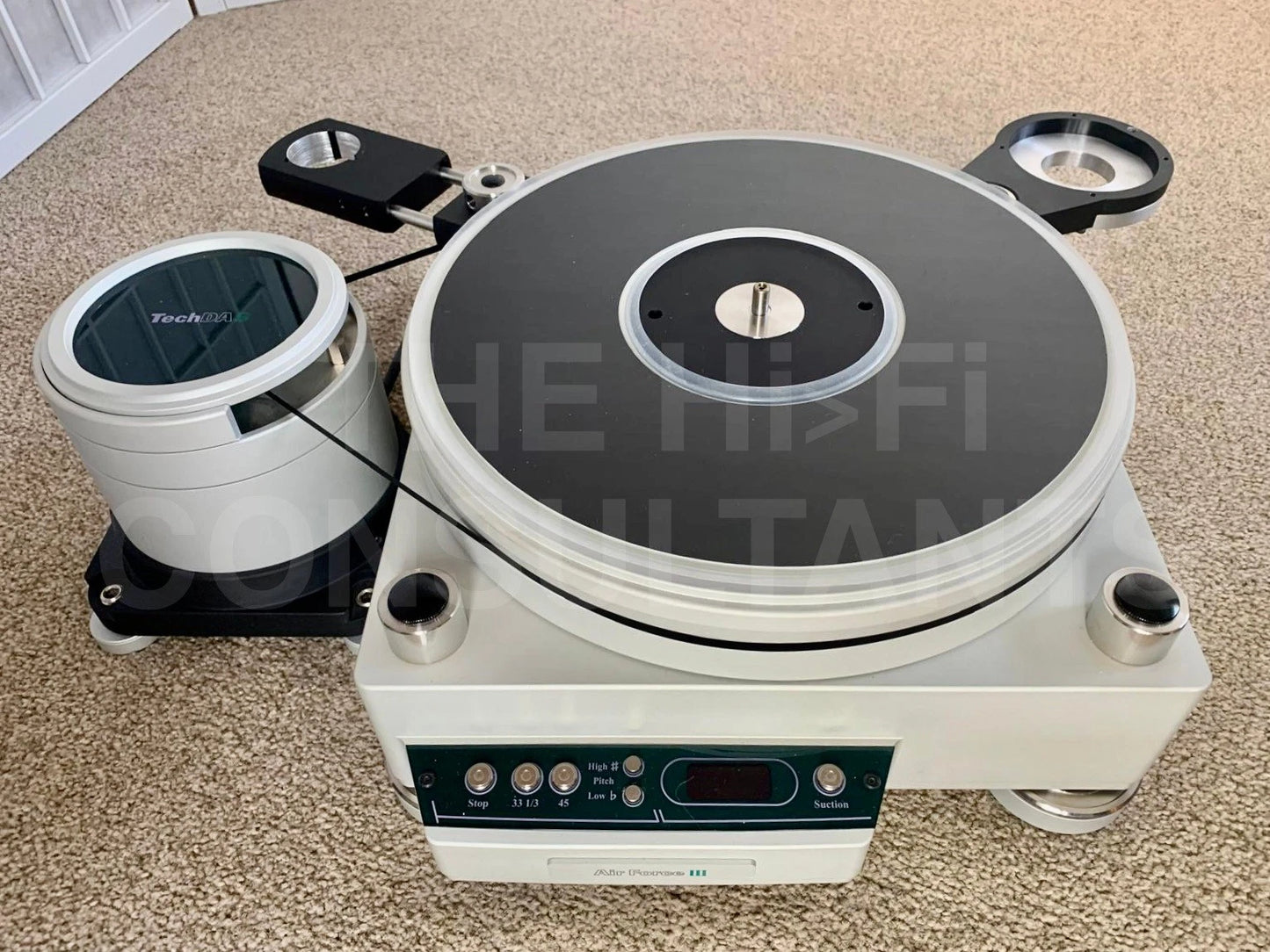 TECHDAS AIRFORCE III TURNTABLE