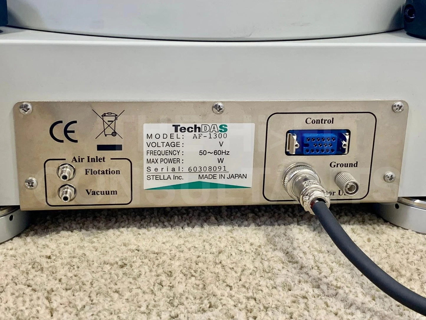 TECHDAS AIRFORCE III TURNTABLE