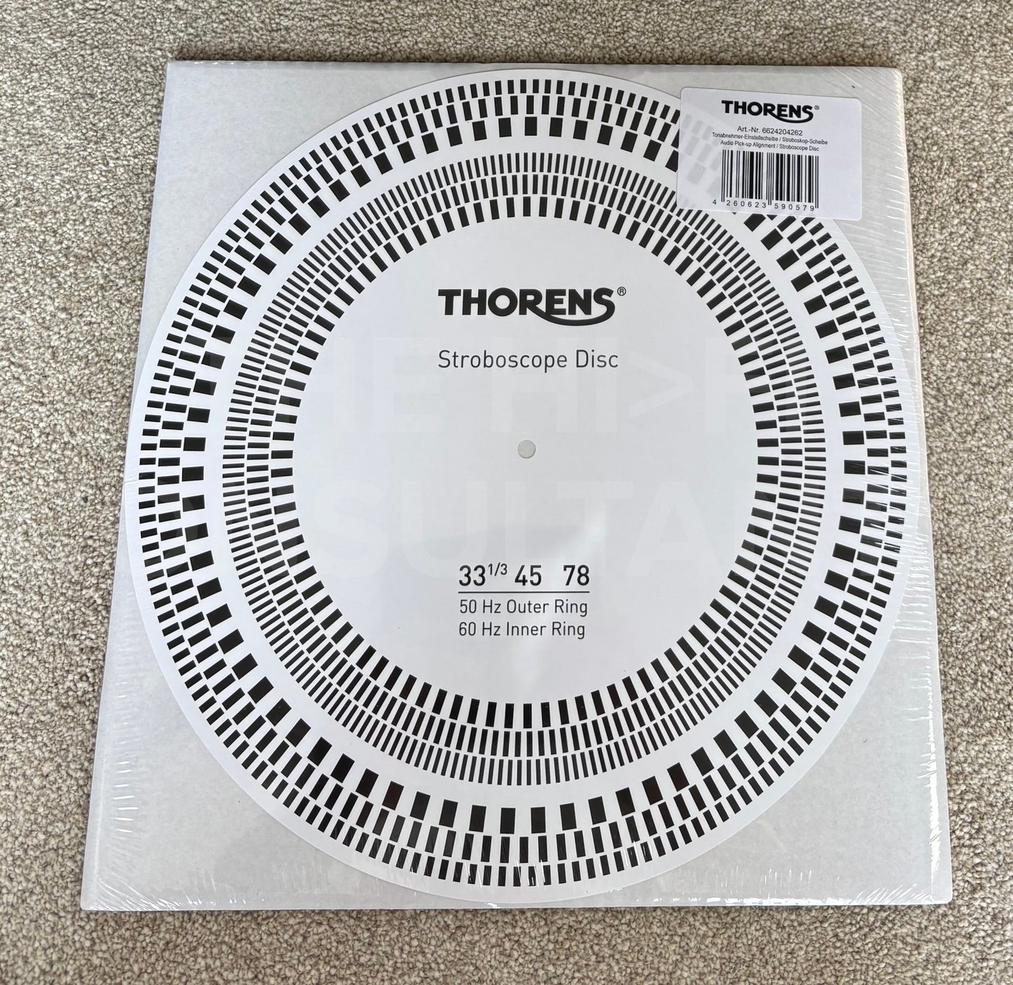 THORENS TD 124DD TURNTABLE (inc TP 124 9" TONEARM & SPU 124 MC CART)