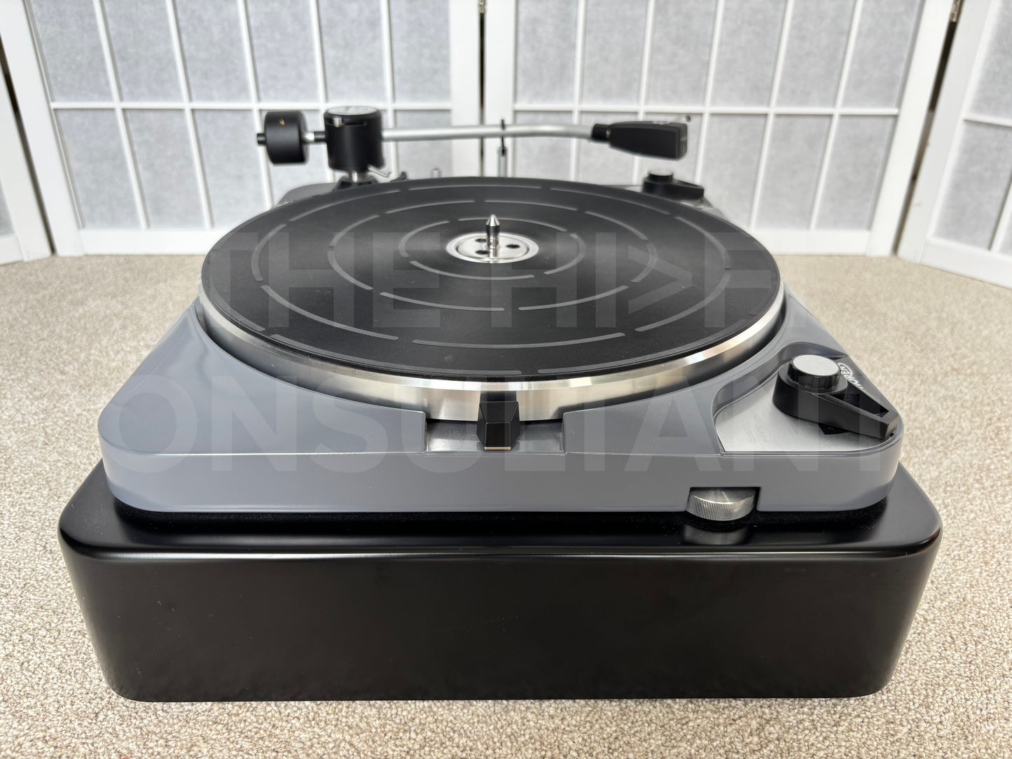 THORENS TD 124DD TURNTABLE (inc TP 124 9" TONEARM & SPU 124 MC CART)