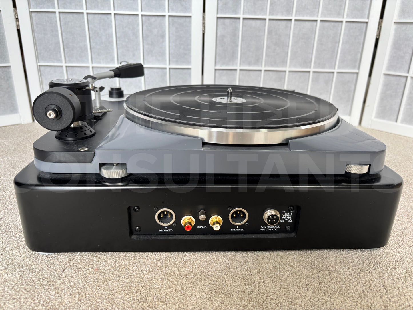 THORENS TD 124DD TURNTABLE (inc TP 124 9" TONEARM & SPU 124 MC CART)