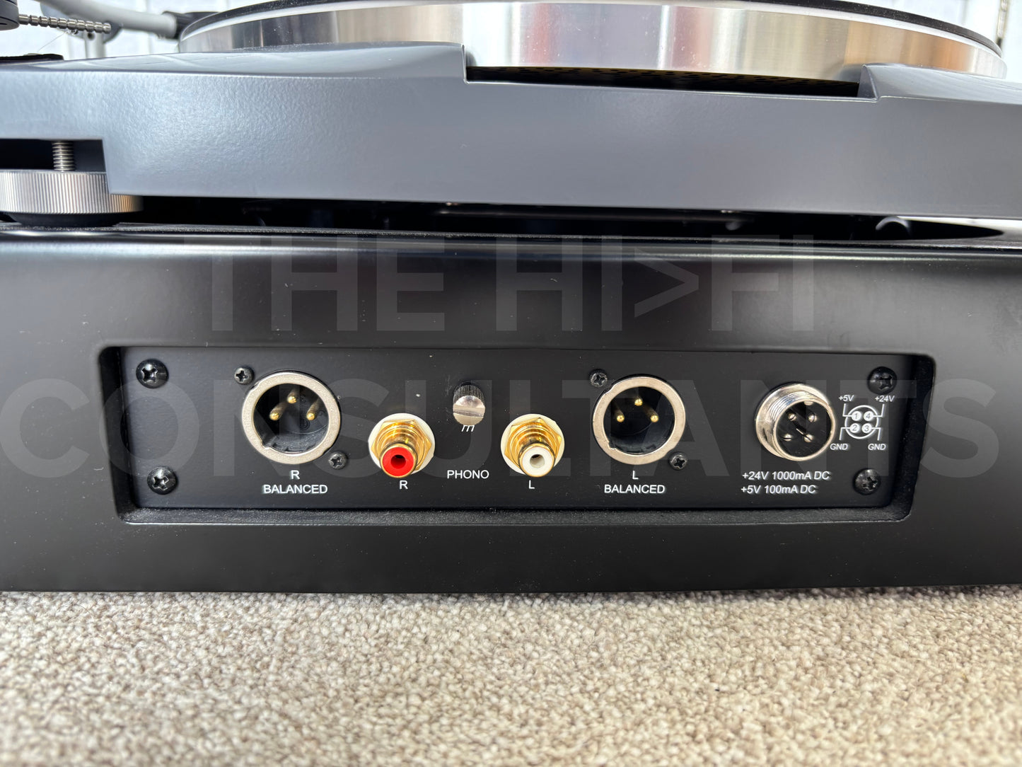 THORENS TD 124DD TURNTABLE (inc TP 124 9" TONEARM & SPU 124 MC CART)