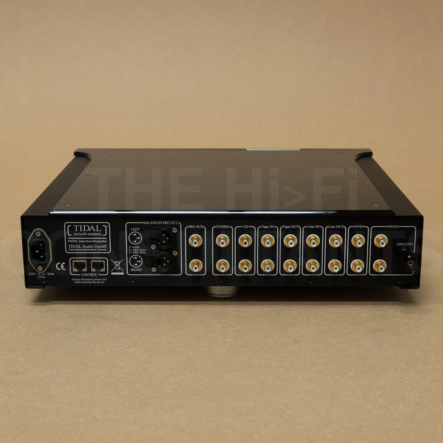 TIDAL AUDIO PREOS PREAMPLIFIER INCL. PHONOSTAGE