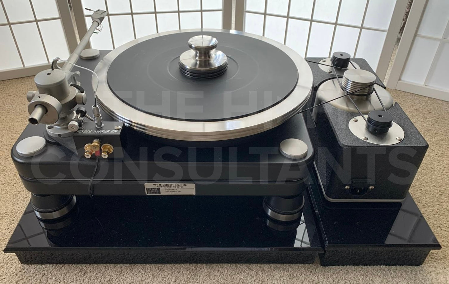VPI SUPER SCOUTMASTER SIGNATURE TURNTABLE