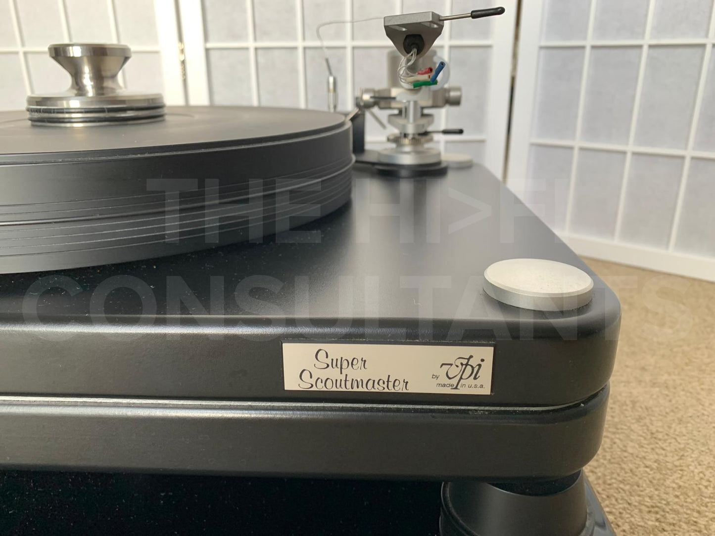 VPI SUPER SCOUTMASTER SIGNATURE TURNTABLE